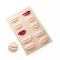 Lip Makeup Practice Pad, Permanent Makeup Practice Materials, 3D rubber practice pad