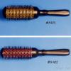 Professional Aluminum Tube Hair Brush, Wooden Handle Hair Brush, Brush Nylon Pin, Hair Salon Brush