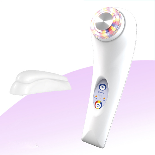 Ultrasound & LED Light Beauty Device, Personal Ultrasound Facial Care Beauty And Health Equipment